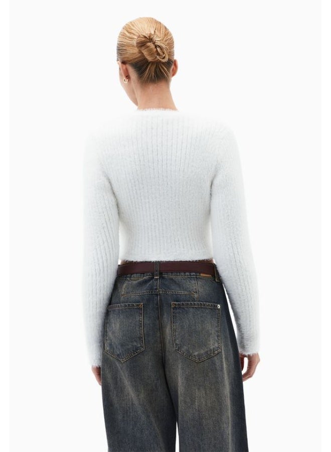 OXXO Soft-Texture Crop Sweater - Image 3